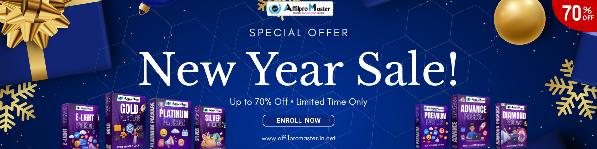 New Year Website Front Poster